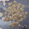 Ruwado 50 Pcs Tree Charms Tree of Life Pendants Beads Metal Accessories for DIY Jewelry Making Kit Jewelry Findings Supplies Crafting Art Project Necklace Bracelet Key Chain (Antique Gold) view 4