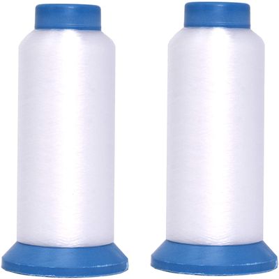 Mandala Crafts 0.15mm Clear Sewing Thread Transparent Nylon Invisible Thread for Sewing Quilting - 5775 Yds Monofilament Fishing Line String for Hanging and Wigs