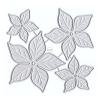 DzIxY Overlap Foliage Metal Cutting Dies for Card Making Kit Embossing Paper Die Cuts Scrapbook Machine Stencils Storage Pockets Supplies view 1