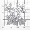 DzIxY Overlap Foliage Metal Cutting Dies for Card Making Kit Embossing Paper Die Cuts Scrapbook Machine Stencils Storage Pockets Supplies view 2