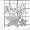 DzIxY Overlap Foliage Metal Cutting Dies for Card Making Kit Embossing Paper Die Cuts Scrapbook Machine Stencils Storage Pockets Supplies view 3