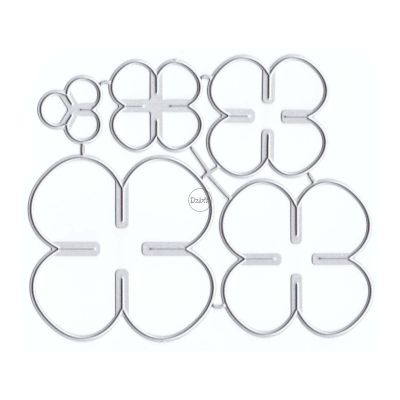 DzIxY Four Leaf Clover Metal Cutting Dies for Card Making Kit Embossing Paper Die Cuts Scrapbook Machine Stencils Storage Pockets Supplies