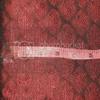 Silk Brocade Fabric Greenish Black & Red 44" BRO80[4] view 3