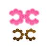 Angel Wings Glossy Flower Earring Silicone Molds Resin Mold Epoxy Mold for DIY Earrings, Ear Studs, Key Chains, Pendant, Jewelry Making Crafts, Chocolate Cake Mold view 1