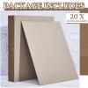 20 Pcs Book Board, Binders Board Chipboard Designer Bookboard Kraft Heavy Duty Chipboard Sheets Bookbinding Supplies for Book Binding Cover (Gray, 12.5 x 10 Inch 22PT) view 3