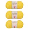3 Skeins of Sensy Softee Baby Yarn, 3.5 oz, 275 Yards, Gauge 3 Light (Yellow) view 1