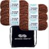 Lion Brand Wool Ease Thick & Quick Sequoia Print 640-501 (6-Skeins - Same Dye Lot) #6 S Bulky Acrylic-Wool Yarn for Crocheting and Knitting with Project Bag view 1