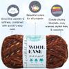 Lion Brand Wool Ease Thick & Quick Sequoia Print 640-501 (6-Skeins - Same Dye Lot) #6 S Bulky Acrylic-Wool Yarn for Crocheting and Knitting with Project Bag view 2
