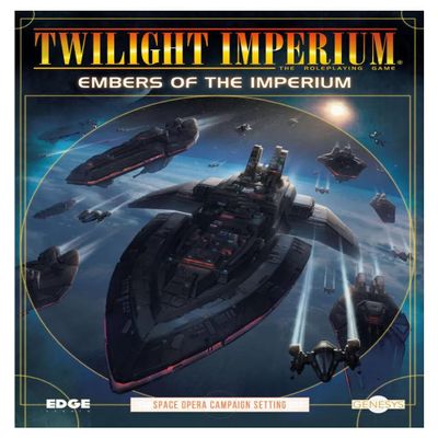 Fantasy Flight Games Genesys Roleplaying Game Embers of The Imperium SOURCEBOOK | Strategy Narrative Adventure for Adults Ages 14+ 2-8 Players Avg. Playtime 1+ Hours Made by EDGE Studio