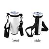 QOMOLANGMA 10pcs Sublimation Blanks Water Bottle Carrier Holder Tumbler Bag Carrier Neoprene Tumbler Sleeve Sublimation Tumbler Cup Carrier Pouch with Shoulder Strap for Heat Press Trasnfer Printing view 3