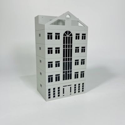 BENME MG-Scale Model for The Plastic Assembly of The archaized Architecture of The City Triangle-1:100