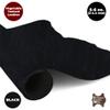 European Leather Work 5-6 oz. (2-2.4mm) Vegetable Tanned Leather Pre-Cut Size: 12x48 - Black - Natural Shrunken Grain Cowhide Craftsmen Grade Quality for Tooling, Carving, Engraving, Molding view 4