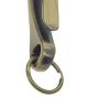 6Pcs Retro Style Fishing Hook Keychain DIY Crafting Wallet Holder Purse Belt Clip Key for Home Key, Bronze view 2