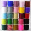 MOBSAN 120 Meters 0.8MM Roll Nylon Thread Knot Macrame Cord Bracelet Braided String DIY Tassel Beading Thread Bracelet Rope (Color : Moss Green 214) view 2