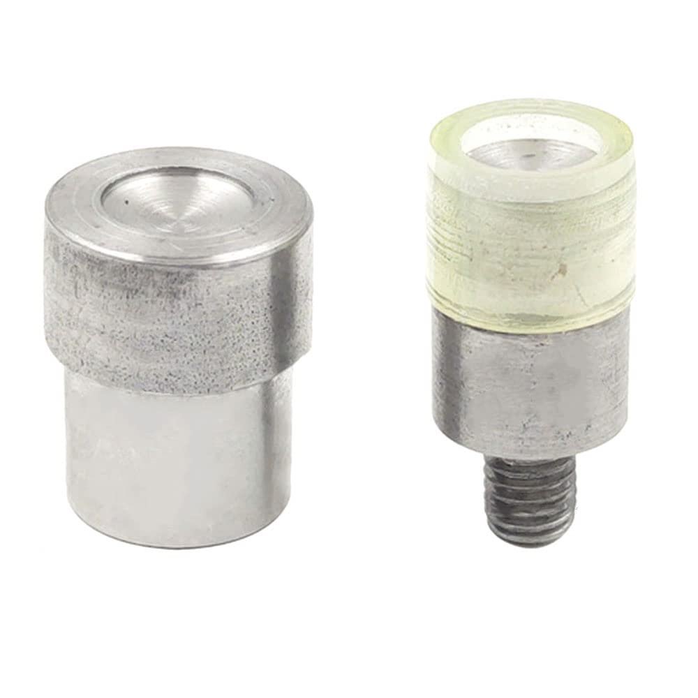 Metal Dies Mold Double Cap Rivets Snap Eyelet Fastener Buttons Installation Tools,10mm Double Caps Rivets Mold