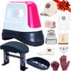 MEETDUMPL Mini Hat Press, Heat Press Machine for Caps, Shoes, Hats & Heating Transfer, Small Portable Iron, Ceramic Coated Heating Plate view 1