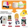 MEETDUMPL Mini Hat Press, Heat Press Machine for Caps, Shoes, Hats & Heating Transfer, Small Portable Iron, Ceramic Coated Heating Plate view 4