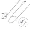 Stainless Steel Chain Bulk: LUCKYPADS Silver Chain Necklace Pack 1.5 mm Thin Chains 35 Pack Silver Cable Chains for Necklace Making (17 Inches) view 3