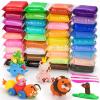 CiaraQ Air Dry Clay Kit 36 Colors Modeling Clay with Sculpting Tools for Crafting & DIY Projects, Creative Gift for Easter, Halloween, and Christmas view 1