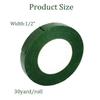 CDOFFICE 12 Rolls Dark Green Floral Tapes Florist Tapes Flower Tape for Bouquet Stem Wrapping Flower Arrangement (1/2" Wide, 30 Yard/Roll) view 3
