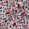 Mook Fabrics Flannel PRT Fox, Grey Cut by The Yard view 2