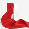 HUIHUANG 4 inch Wide Red Satin Ribbon Double-Faced Thick Polyesater Ribbon 10 Yard/Spool, for Grand Opening, Chair Sash, Ceremony Bows Making, Flower Bouquet, Sewing, Crafts, Christmas Decor view 1