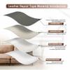 KING MOUNTAIN Leather Repair Patch,2 Packs 9 x 11 Inches self Adhesive Leather Repair Tape for Damaged Leather Furniture, Sofa Seating,Car Seats, Leather GoodsGray view 3