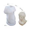 NCKPRO 3D Large Venus Silicone Candle Mold DIY David Aromatic Candle Making Resin Soap Mold Craft Supplies Gifts Home Decor (Color : A) view 2