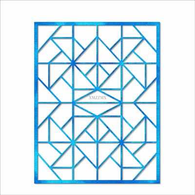 XMZZMX Geometric Background Plate Metal Cutting Dies for Card Making, Paper Embossing Die-Cuts Sets, DIY Scrapbooking Photo Album Arts Crafts Templates, Stencils for Holiday Christmas Decoration