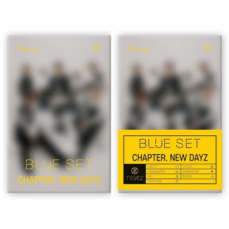 (POCA ALBUM Ver) TRENDZ BLUE SET CHAPTER. NEW DAYZ 2nd Single Album K-POP SEALED