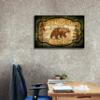 Epic Graffiti 'Welcome Lodge Bear' by Lightbox Journal, Canvas Wall Art, 40"x26" view 3