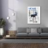 Epic Graffiti 'The Blue Moose' by Lightbox Journal, Canvas Wall Art, 40"x54" view 4