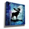 Epic Graffiti 'Midnight Moose' by Lightbox Journal, Canvas Wall Art, 54"x40" view 2