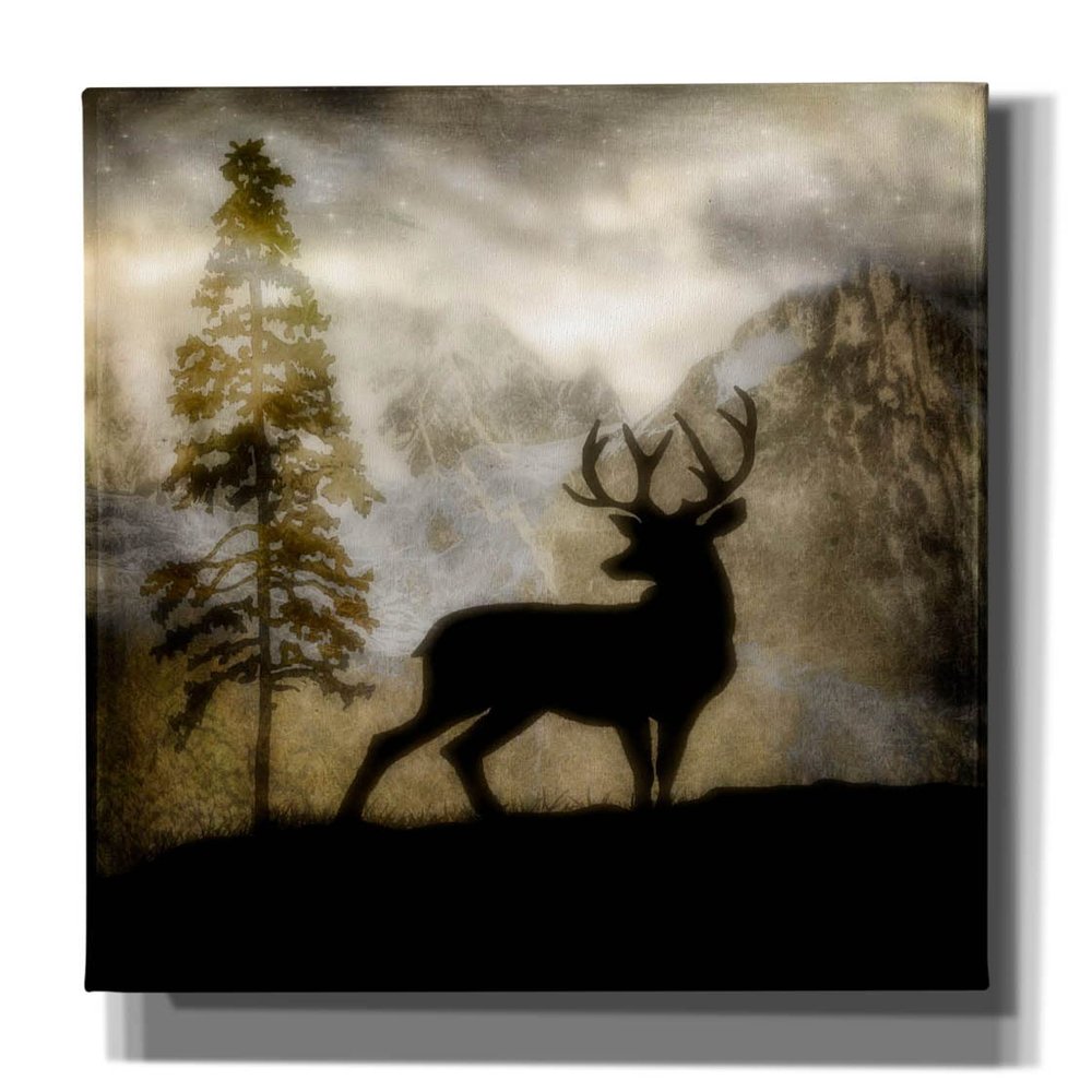 Epic Graffiti 'Mystic Deer' by Lightbox Journal, Canvas Wall Art, 12"x16"