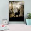 Epic Graffiti 'Mystic Deer' by Lightbox Journal, Canvas Wall Art, 12"x16" view 4
