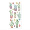 Cactus Gem Stickers - Succulents 3D Gemstone Crystal Art Stickers for Crafts & Scrapbooks - 15 Pieces view 3