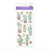 Cactus Gem Stickers - Succulents 3D Gemstone Crystal Art Stickers for Crafts & Scrapbooks - 15 Pieces view 4