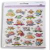Astronauts Aliens Stickers - Foil Puffy Space Pets, Rocket, Flying Saucers 3D for Crafts - 31 Count view 1