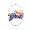 Astronauts Aliens Stickers - Foil Puffy Space Pets, Rocket, Flying Saucers 3D for Crafts - 31 Count view 2
