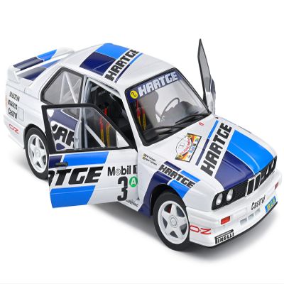 E30 M3 Gr. A #3 Ingvar Carlsson - Per Carlsson Adac Rallye Deutchland (1990) "Competition Series 1/18 Diecast Model Car by Solido S1801514