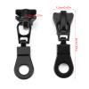 Tyenaza 20Pcs Zipper Repair Kit, Metal Alloy Zipper Repair Kit #5, Fastener Repair Replacement Kit for Jackets, Coats, Boot, Backpack, Hoodie(Black) view 2