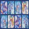 24" X 44" Panel Morningmoon Unicorns Magical Mythical Creatures Navy Cotton Fabric Panel (ABKD-18646-286WILD) view 1