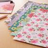 Recollections 58 Sheets 12" x 12" Florals Paper Pad - Acid Free Paper for Scrapbooks, Invitations, Greeting Cards, and Arts & Crafts - 1 Pack view 2