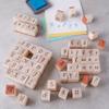 Recollections Script Alphabet & Numbers Wood Stamp Set - Woods Stamps for Stationary, Scrapbooking, School Projects, Arts & Crafts - 1 Pack view 2
