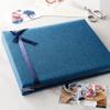 Recollections Teal Mega Scrapbook with Ribbon view 2