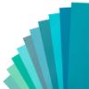 Recollections 100 Sheets Teal Palette 12 x 12 Cardstock Paper - Acid and Lignin Free Paper for Scrapbooks, Arts & Crafts - 1 Pack view 3