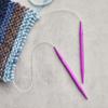 29" Plastic Circular Knitting Needles by Loops & Threads - US 11 / 8mm Knitting Needles for Yarn - 1 Pack view 2