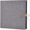 TATSEN Photo Album Linen Scrapbook 60 Black Pages Scrap Book Memory Books Guestbooks DIY Kits view 1