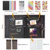 TATSEN Photo Album Linen Scrapbook 60 Black Pages Scrap Book Memory Books Guestbooks DIY Kits view 2