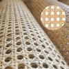 Open Rattan Webbing Roll for Furniture, Natural Rattan Fabric Material, Pre-Woven Wicker Cane Woven Rattan Sheets Net, Rattan Fabric for Furniture Decor, Chair Caning Supplies, Caning DIY Projects (S view 1